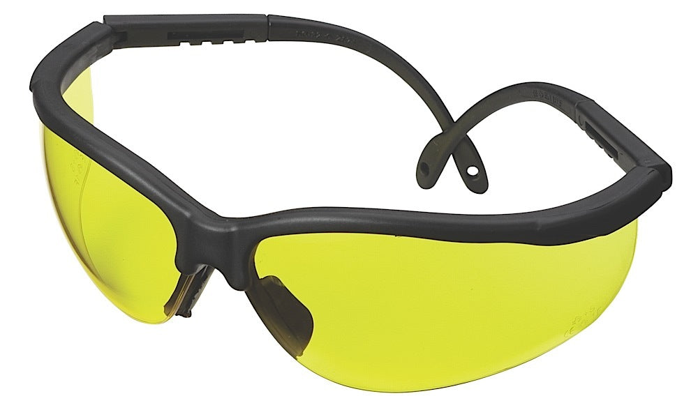 Champion Shooting/Sporting Glasses Black Frame with Yellow Lens