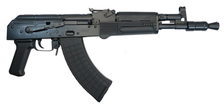 Pioneer Arms AK0031FTP Hellpup 7.62x39mm 30+1 11.73" Black Threaded Barrel, Polymer Handguard, Black Polymer Grip, Side Mounted Optics Rail