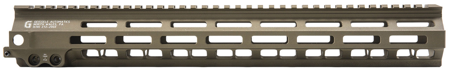 Geissele Automatics MK8 Super Modular Rail DDC 15-Inch Aluminum Handguard 05286S