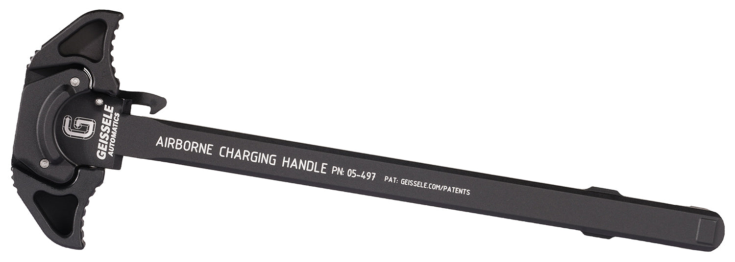 Geissele Airborne Ambidextrous Charging Handle Black Anodized Aluminum