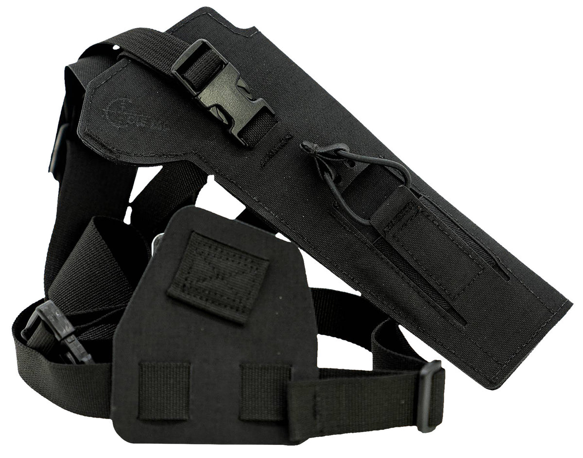 Cole-Tac Varmint Wrangler VW201 Chest Pistol Holder Left Hand Black