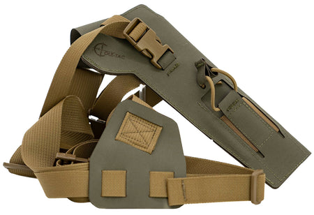 Cole-tac VW204 Varmint Wrangler LH Chest Pistol Holder Ranger Green