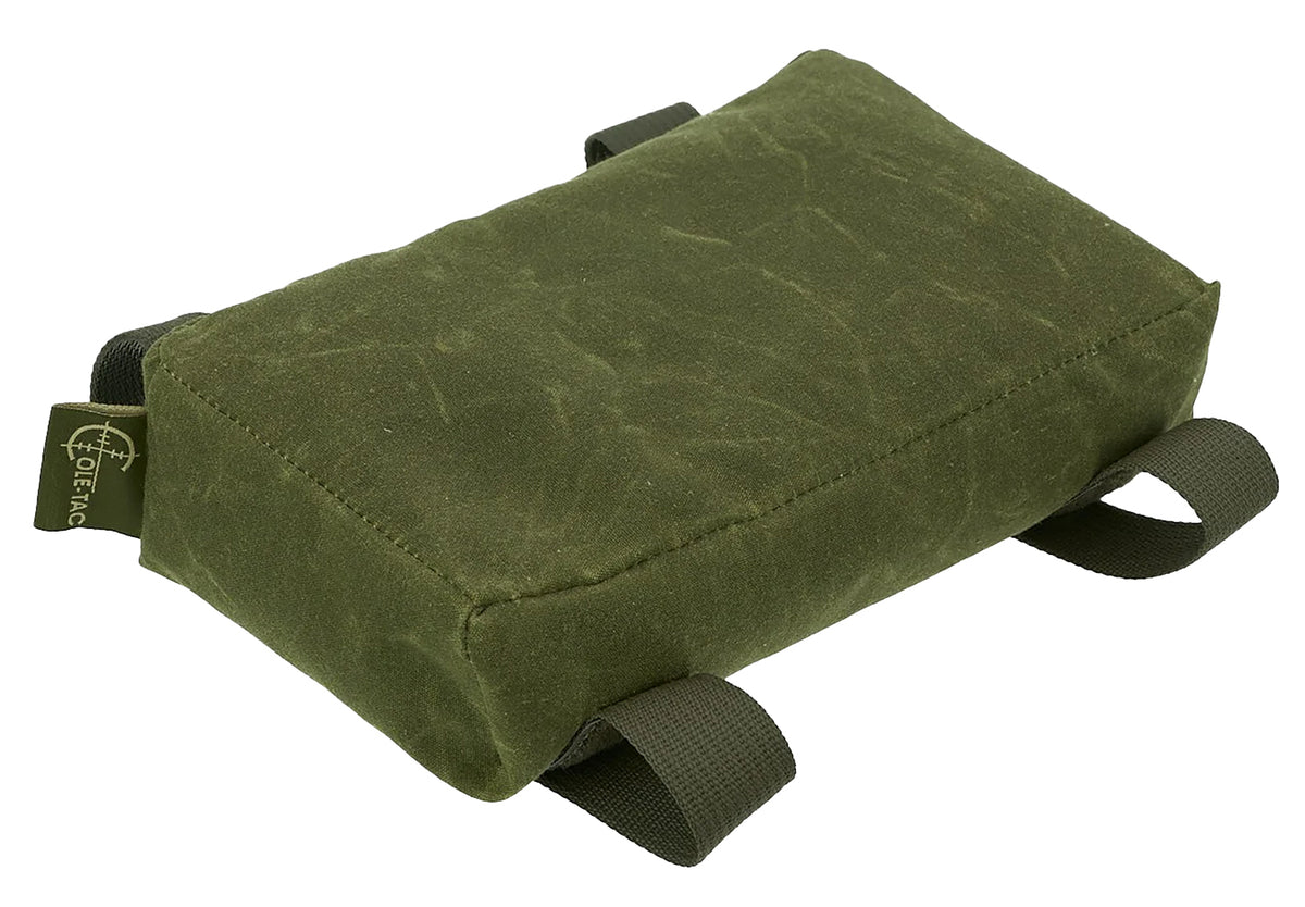Cole-Tac FB302 Green Waxed Cordura Nylon Prefilled Flat Rifle Bag