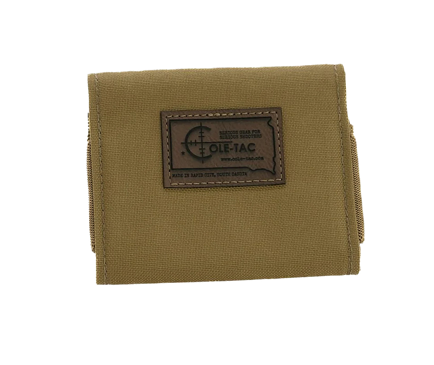 Cole-Tac HW1002 Coyote Brown Cordura Hunter Ammo Wallet 10 Round Capacity