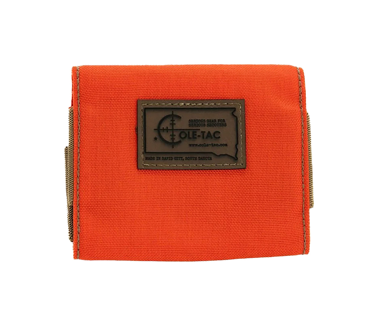 Cole-Tac HW1009 Burnt Orange Cordura Hunter Ammo Wallet 10 Round Capacity