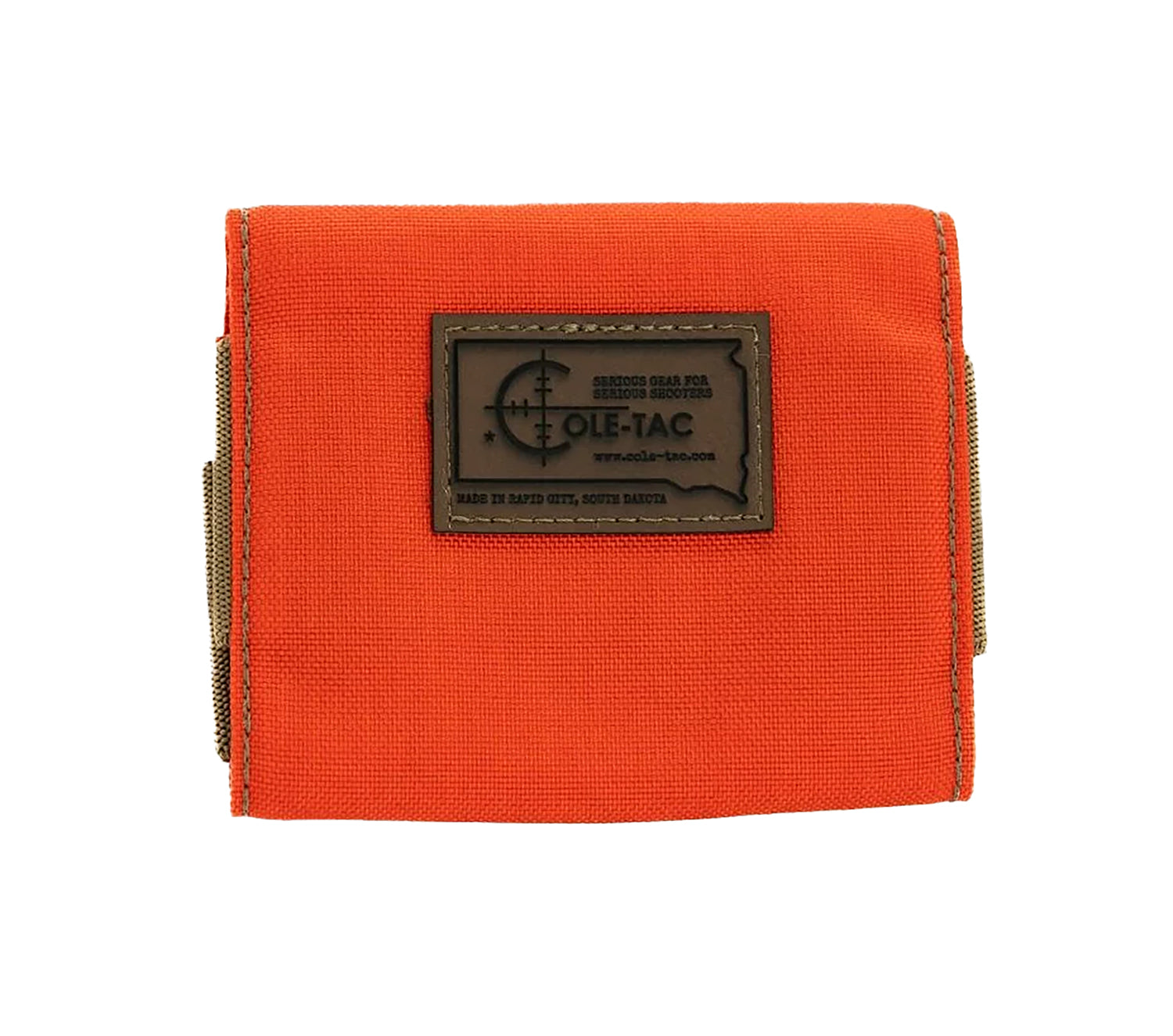 Cole-Tac HW1009 Burnt Orange Cordura Hunter Ammo Wallet 10 Round Capacity