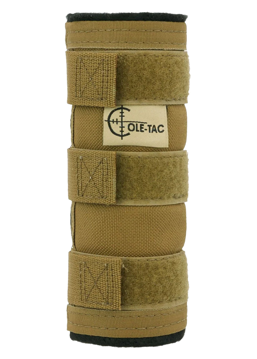 Cole-Tac MP102 6" Metal Python Suppressor Cover Coyote Brown