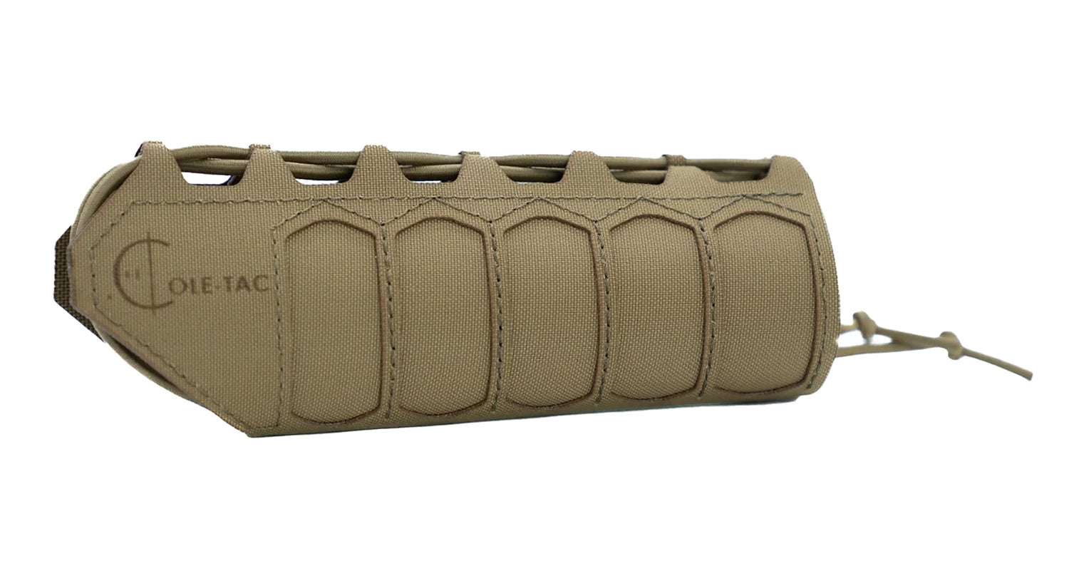 Cole-Tac HG102 Coyote Brown No-Slot SD Handguard Wrap Squadron 6.5" Long