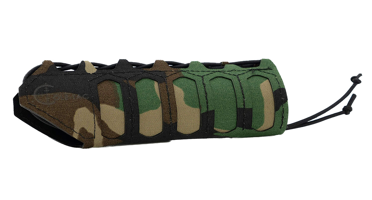 Cole-Tac HG108 M81 Woodland No-Slot SD Handguard Wrap Squadron 6.5" Long
