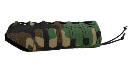 Cole-Tac HG108 M81 Woodland No-Slot SD Handguard Wrap Squadron 6.5" Long