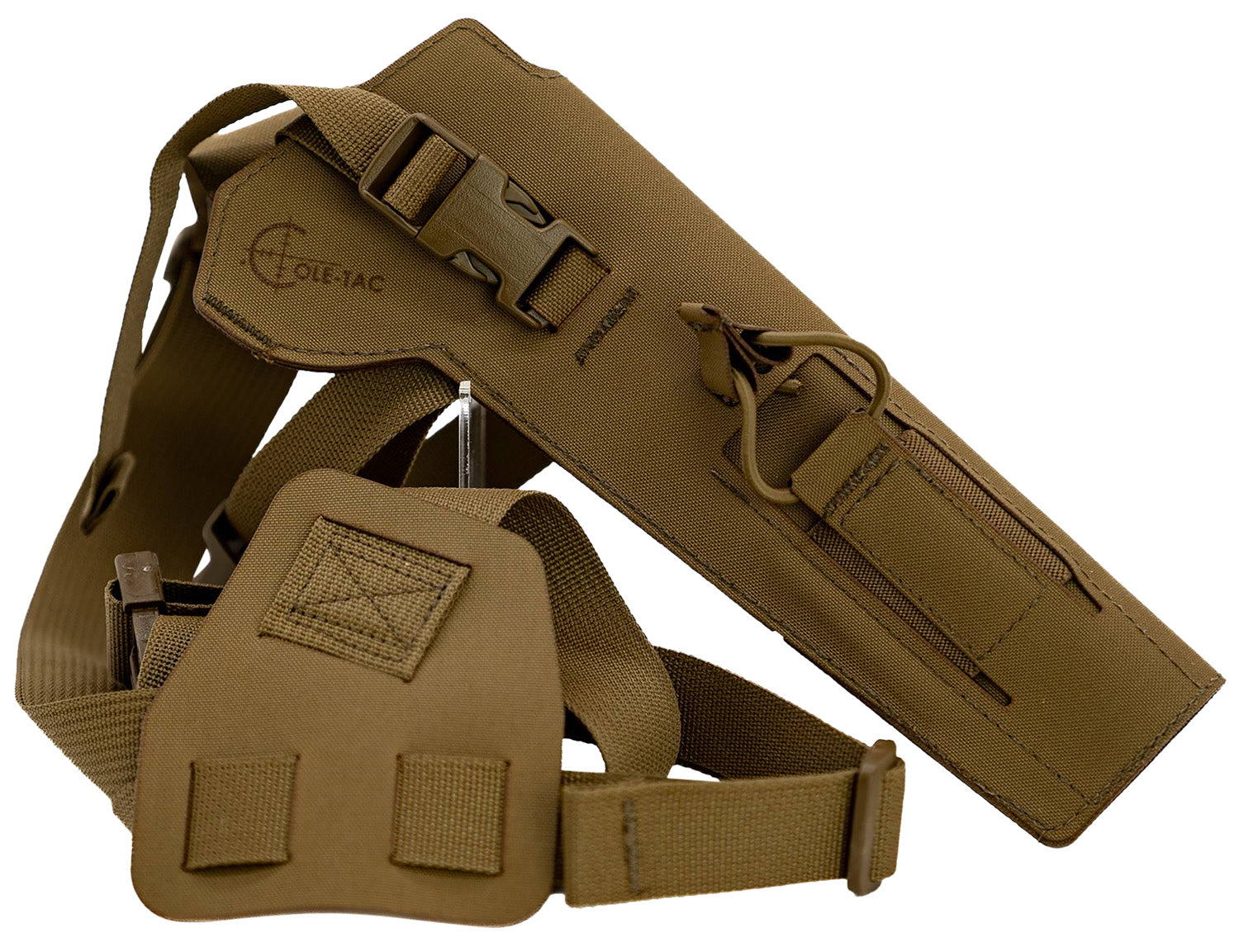 Cole-Tac Varmint Wrangler VW102 Pistol Holder Right Hand Coyote Brown