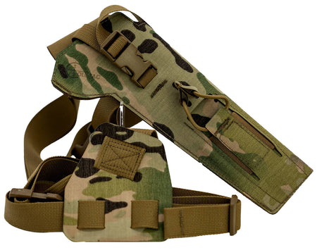 Cole-tac VW103 Varmint Wrangler Pistol Chest Holder Right Hand Multi-Cam