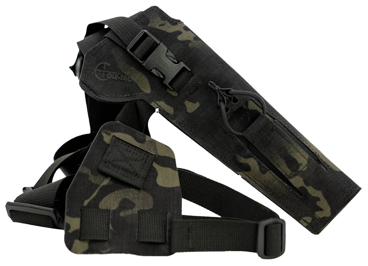 Cole-tac VW105 Varmint Wrangler Pistol Chest Holder Right Hand Multi-Cam Black