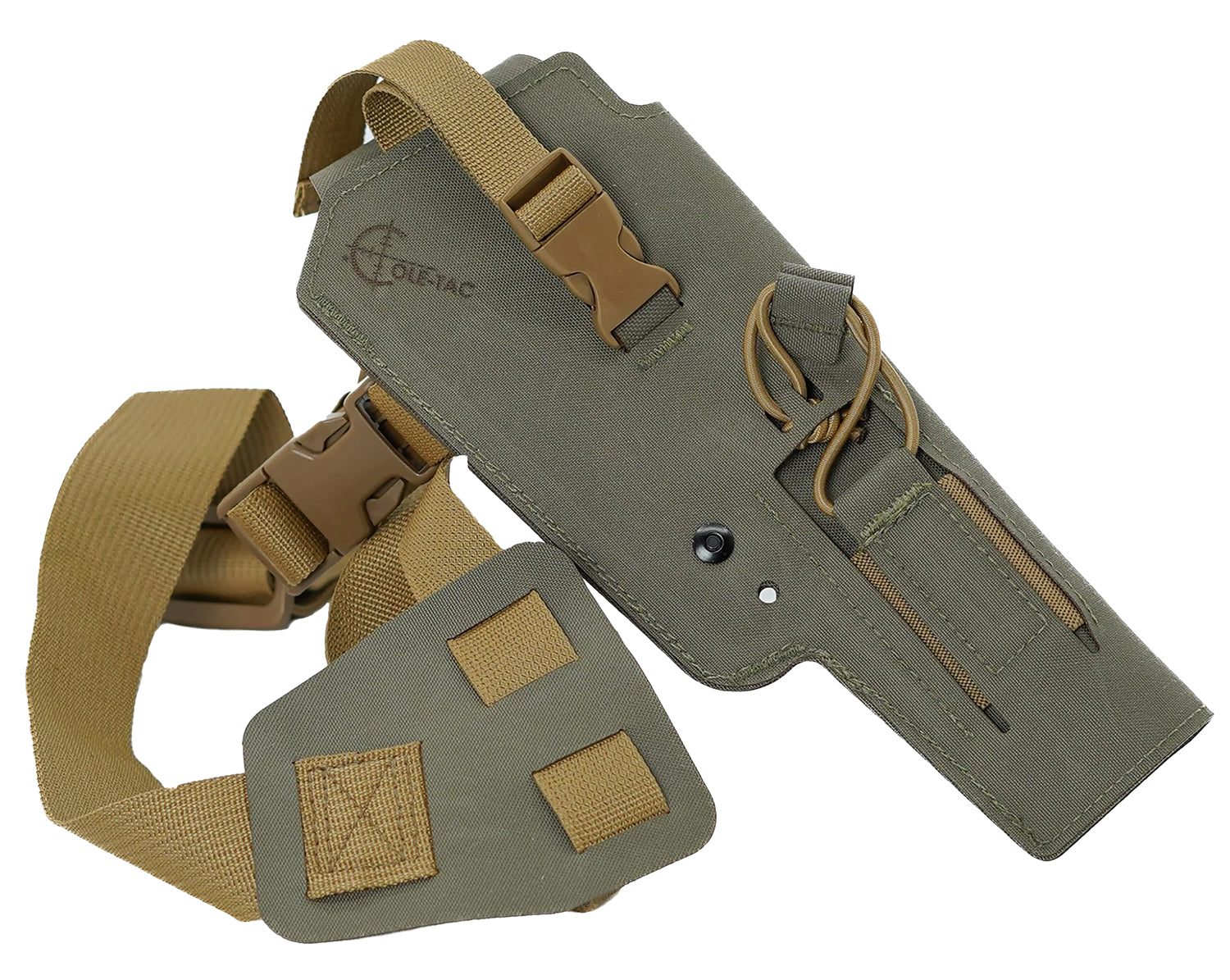 Cole-Tac Varmint Wrangler VW114 Pistol Holder Right Hand Ranger Green