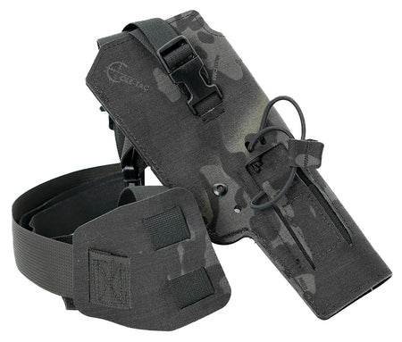 Cole-tac VW115 Varmint Wrangler Pistol Chest Holder Right Hand Multi-Cam Black