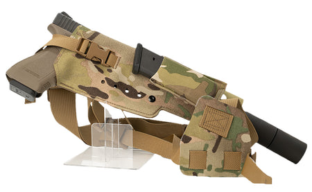 Cole-tac VWX107 XL Varmint Wrangler Chest Holder Multi-Cam Right-Hand