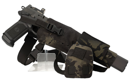 Cole-tac VWX110 XL Varmint Wrangler Chest Holder MultiCam Black Left-Hand