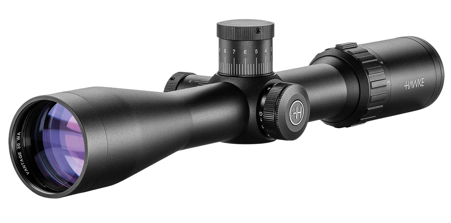 Hawke Sport Optics 14277 Vantage 30 3-9x42 Riflescope 30mm Tube Illuminated R/G Marksman Black