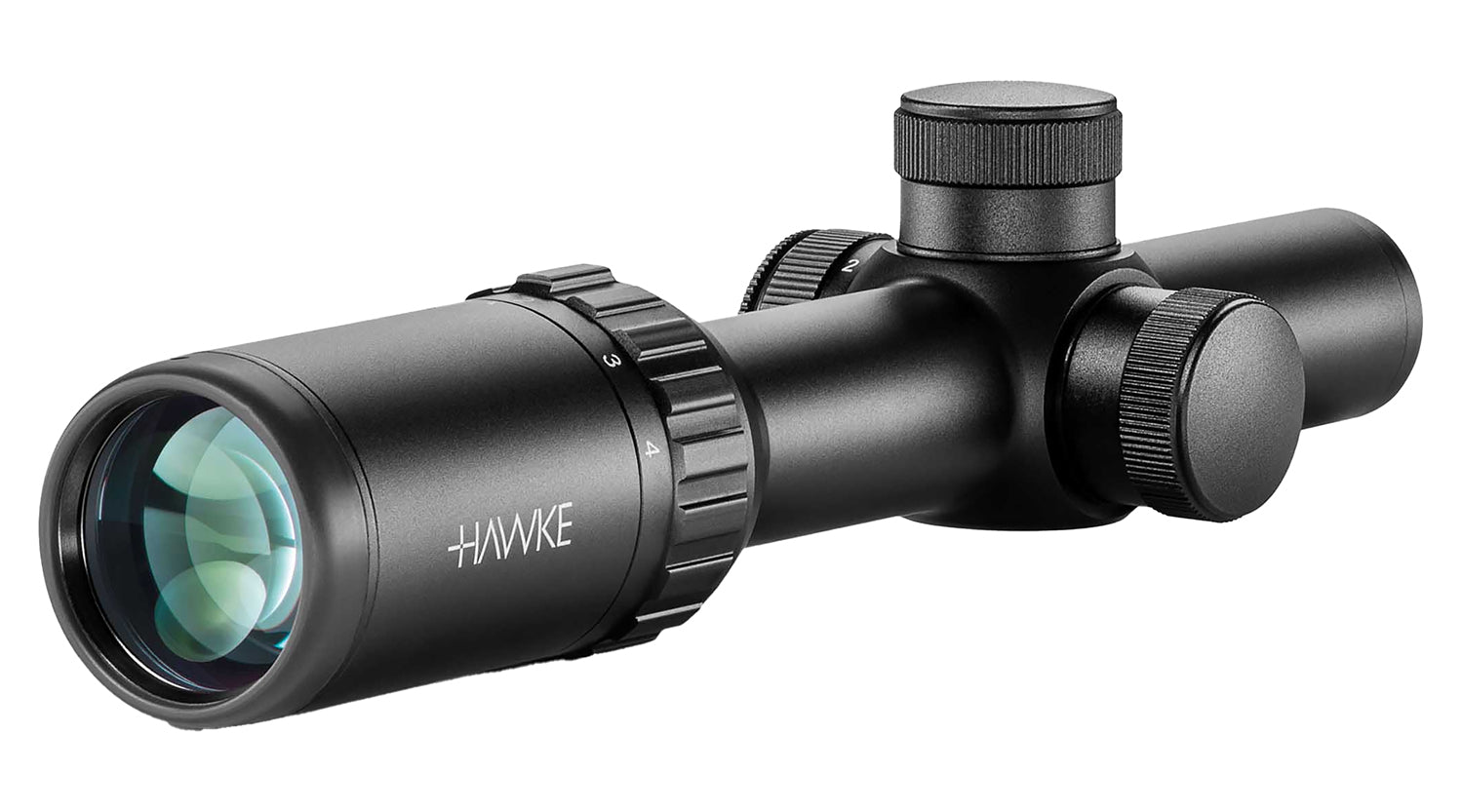 Hawke Sport Optics 14205 Vantage IR 1-4x20 Riflescope 1" Tube Illuminated R/G Turkey DOT Black