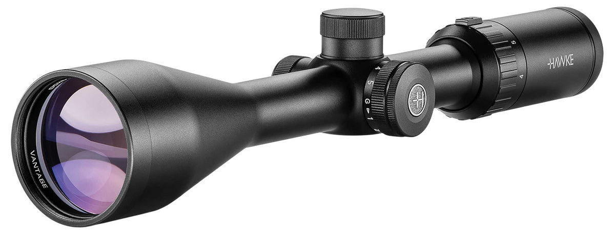 Hawke Sport Optics 14254 Vantage IR 4-12x50 Riflescope 1" Tube Illuminated R/G L4A DOT Black