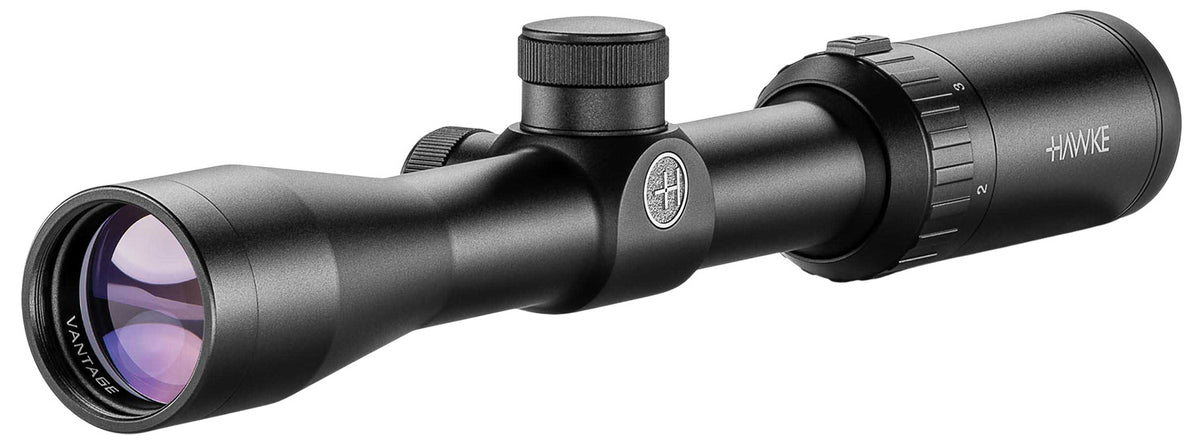 Hawke Sport Optics 14110 Vantage 2-7x32 Riflescope 1" Tube 30/30 Duplex Black