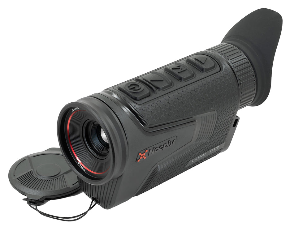 iRay USA LUMI P13 Compact Thermal Monocular 2-4x 13mm 256x192 Black