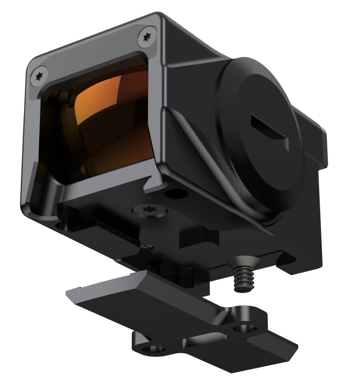 Lead & Steel GAP-RMR Oxide Black Steel Optic Plate for RMR/ACRO