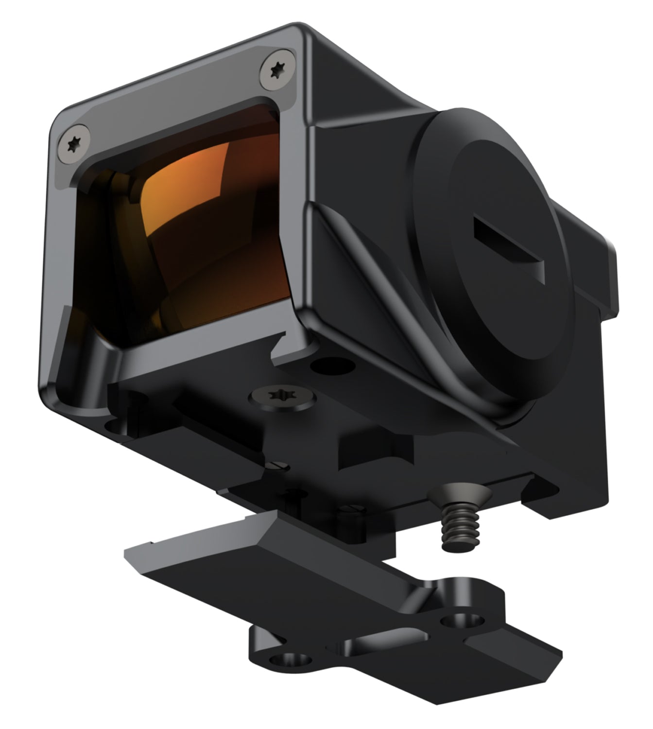 Lead & Steel GAP-RMR Oxide Black Steel Optic Plate for RMR/ACRO