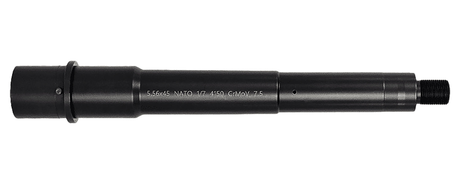 Lead & Steel LS556MEDPIST7.5 7.5" 5.56 4150 Black Nitride Threaded Pistol Barrel