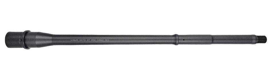 Lead & Steel LS556PEN-MID-14.5 5.56mm 14.50" Mid-Length Pencil Profile Barrel M4 Ramps