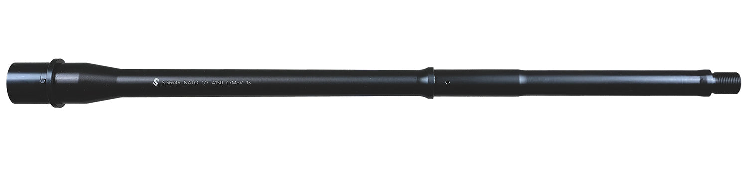 Lead & Steel LS556PEN-MID-16 5.56mm 16" Mid-Length Pencil Profile Barrel M4 Ramps