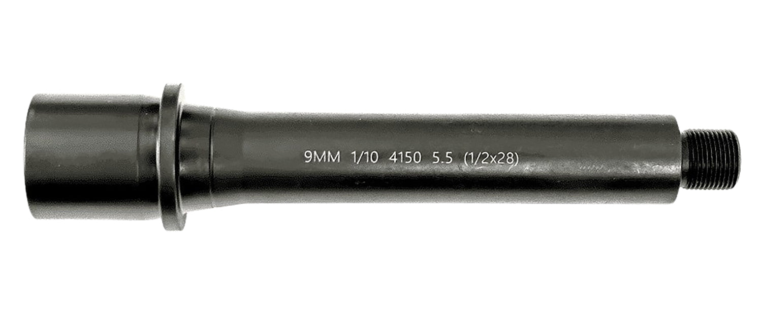 L&S LS9MM55-28 5.5" AR9 Nitride Barrel with 1/2-28 Threading