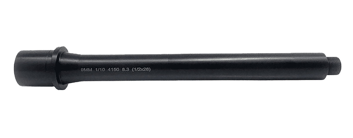 L&S LS9MM8.3-28 AR9 8.3" Nitride Barrel with 1/2-28 Threading