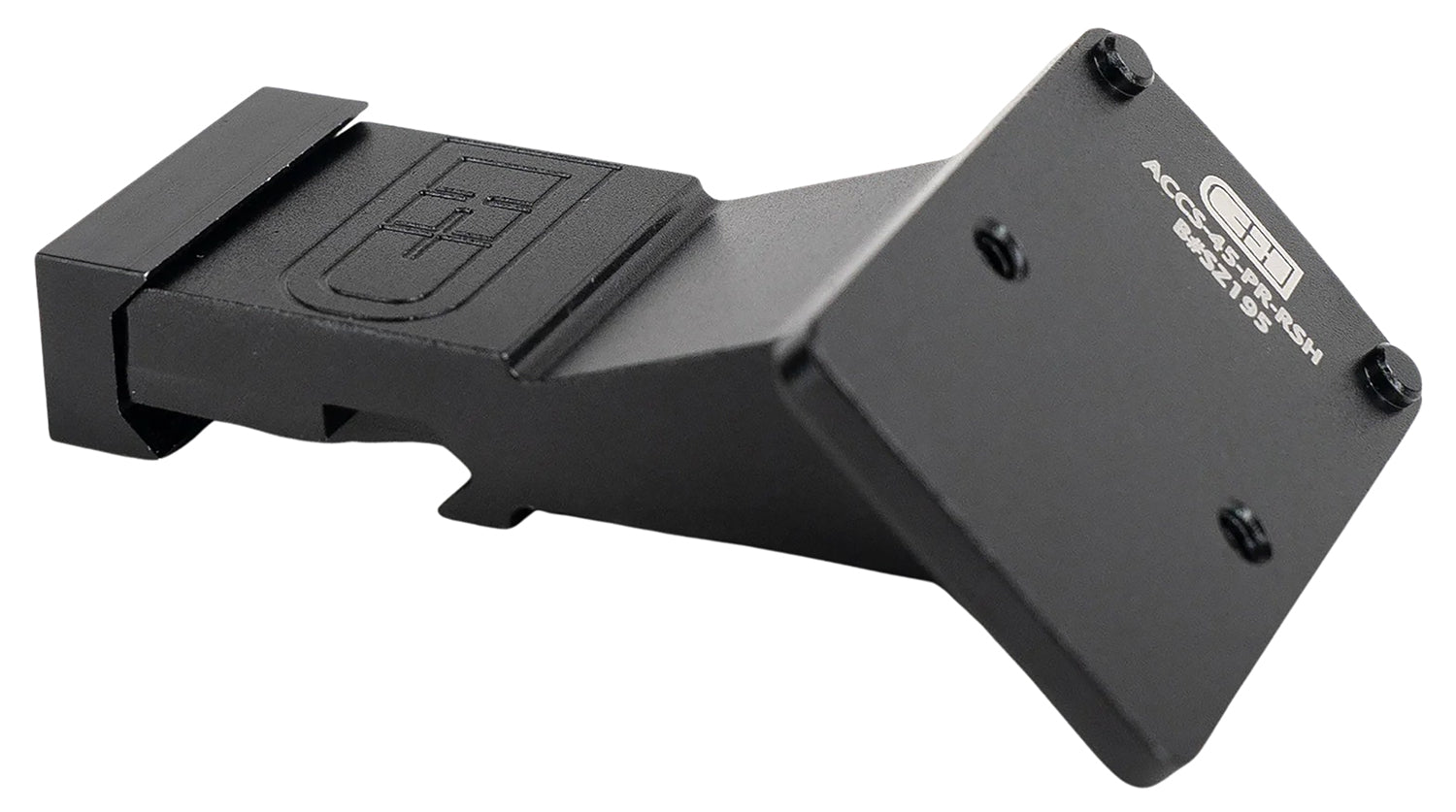C&H PR-45-RSH Offset Picatinny Mount Compatible with Trijicon RMR and SRO