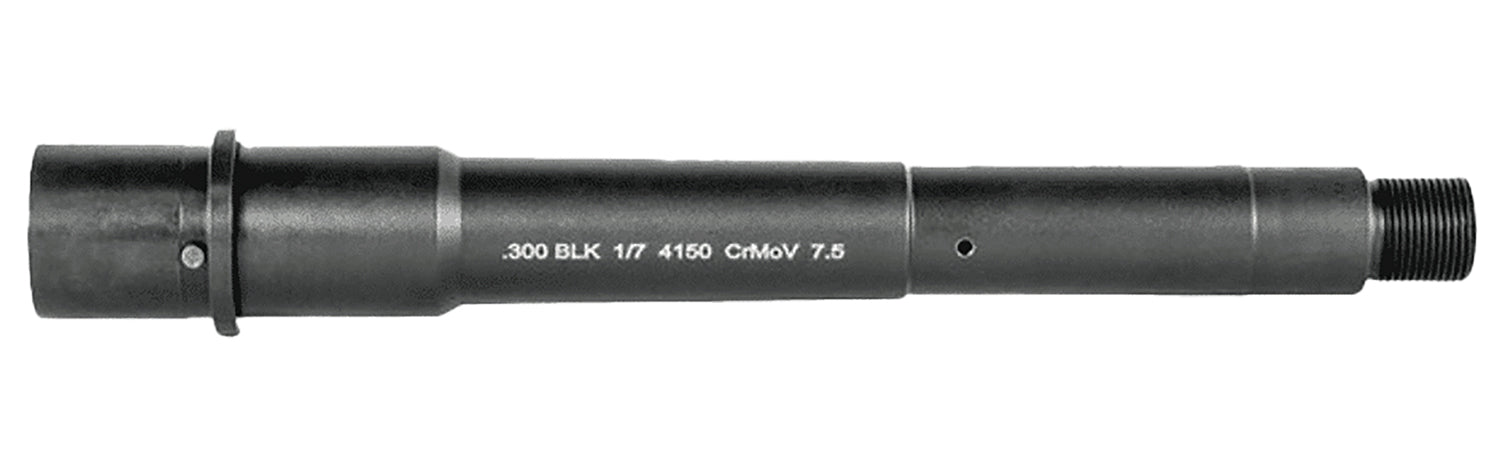 Lead & Steel LS300-7.5 7.50" 300 Blackout Govt Profile AR Barrel M4 Ramps