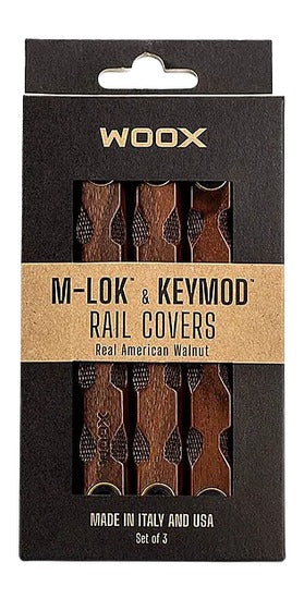 WOOX SH.MLK005.S3 Rail Covers M-LOK KeyMod Compatible 3 Pack