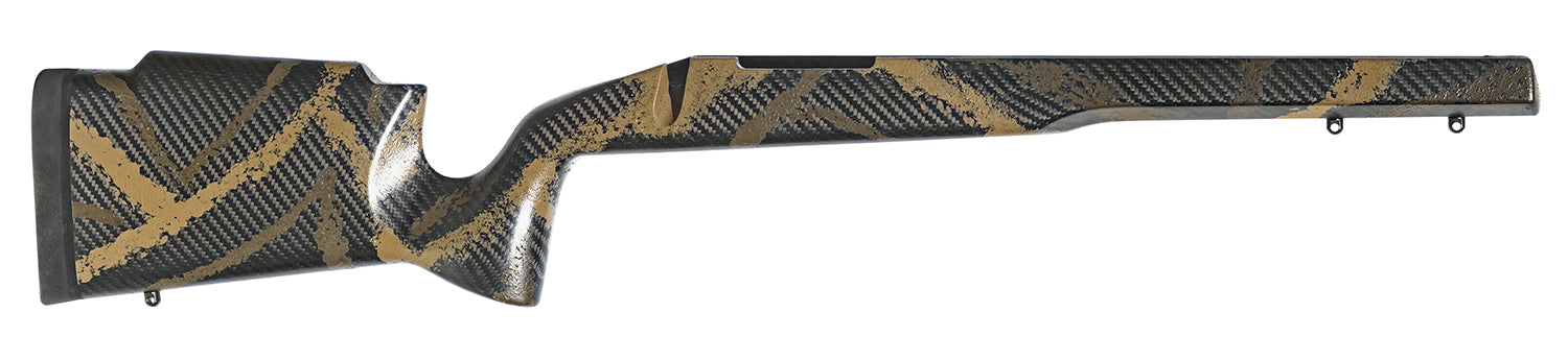 Proof Research 148723 Short Action Right Hand Mountain Tactical Hunter Brown Sponge Stock