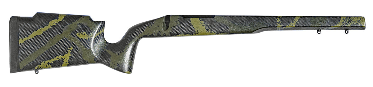 Proof Research 148730 Mountain Tactical Short Action RH Hunter Green Sponge Stock