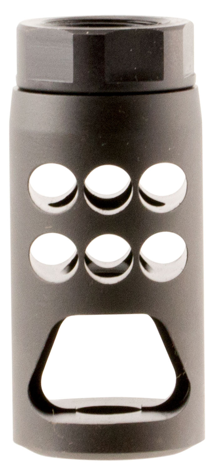 Ruger 90590 Hybrid Muzzle Brake 7.62x51mm NATO, Matte Black Alloy Steel, 5/8"-24 tpi, 1" Diameter