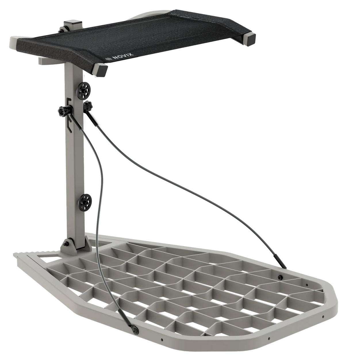 NOVIX NX-RHO Classic Aluminum Raider Hang On Tree Stand