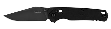 Kershaw 6106BLK Bel Air Folding Knife 3.05" Clip Point Black PVD Coated CPM MagnaCut Steel Blade Textured Black G10 Handle