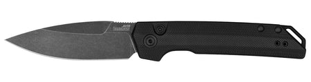 Kershaw 7038G10 Launch Iridium 3.45" Automatic Folding Plain Blackwash CPM MagnaCut Steel Blade Aluminum/G10 Handle
