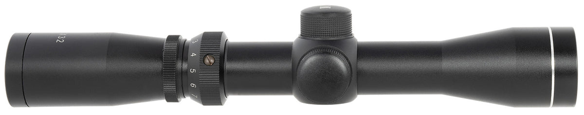 Aim Sports JHI2732B 2-7x32mm Black Firearm Scope