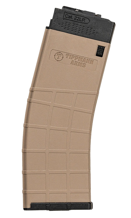 Tippmann Arms A201144 M4-22 .22 LR 25-Round FDE Steel Magazine