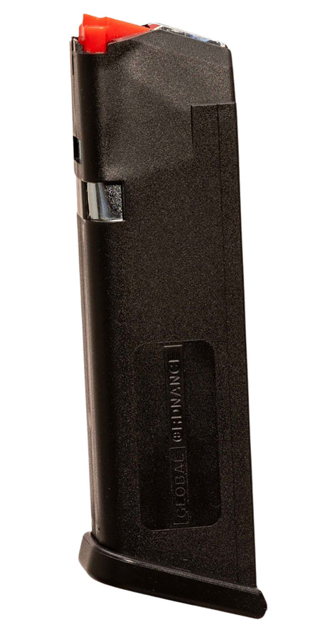 Global Ordnance 9mm Luger 17rd Glock Compatible Magazine Black