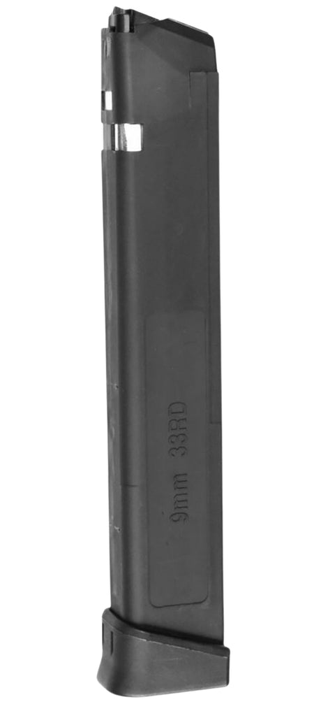 Global Ordnance 9mm Luger 33rd Glock Compatible Magazine Black