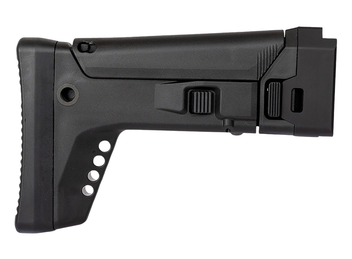 Global Ordnance UFS 1913 Rail Adj Folding Stock Universal Fit Black