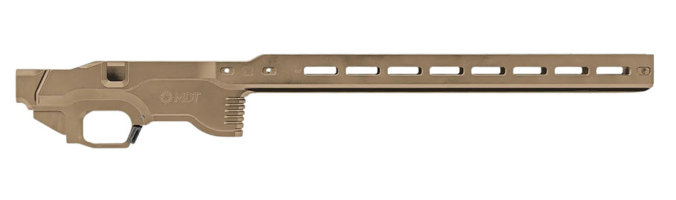 MDT Premier Gen2 Chassis Base Cerakote Flat Dark Earth Aluminum Fits Ruger American Rimfire Right Hand