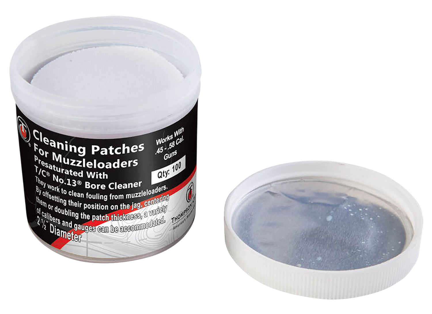 TCA No. 13 Bore Cleaner Patches 100ct 2.5" 9036R
