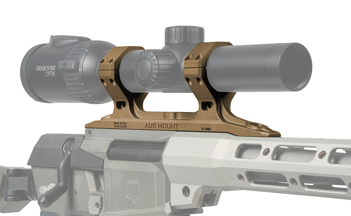 Q AUS Mount 34MM Dia Direct Mini Fix FDE – Model 100-299